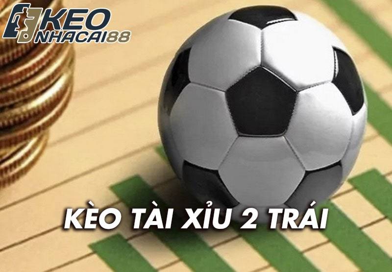 Hướng dẫn đọc kèo tài xỉu 2 trái