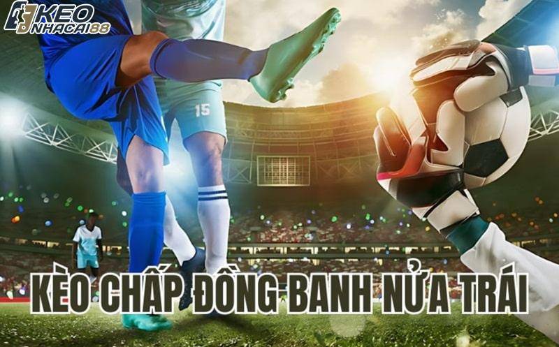 Kinh nghiệm bắt kèo chấp đồng banh nửa trái